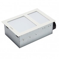 Martec-Aspire Bathroom Heater & Exhaust Fan with Tricolour 20W LED Light